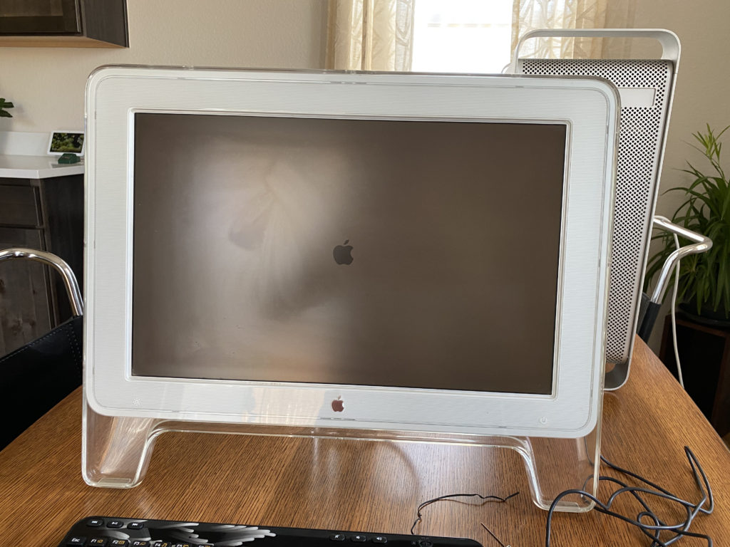 power Mac g5 and monitor boot